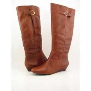 steven by steve madden intyce leather slouch buckle boot